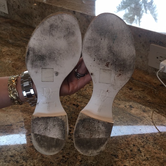 DIOR Vintage Flat Sandals - Picture 5 of 8